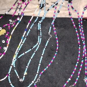Colorful Beaded Necklace Set